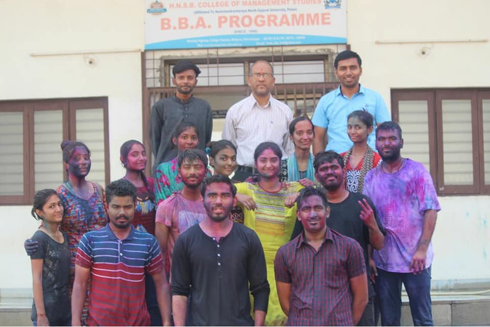 Students Enjoying Colors